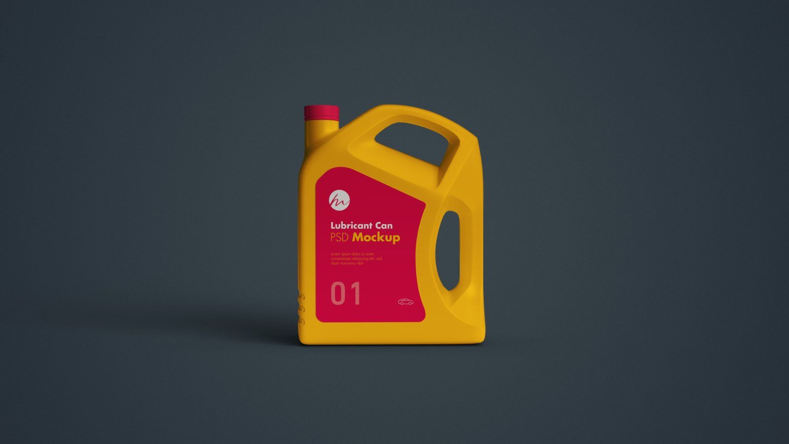 Lubricant Oil Can Mockup – 5 PSD — image 2