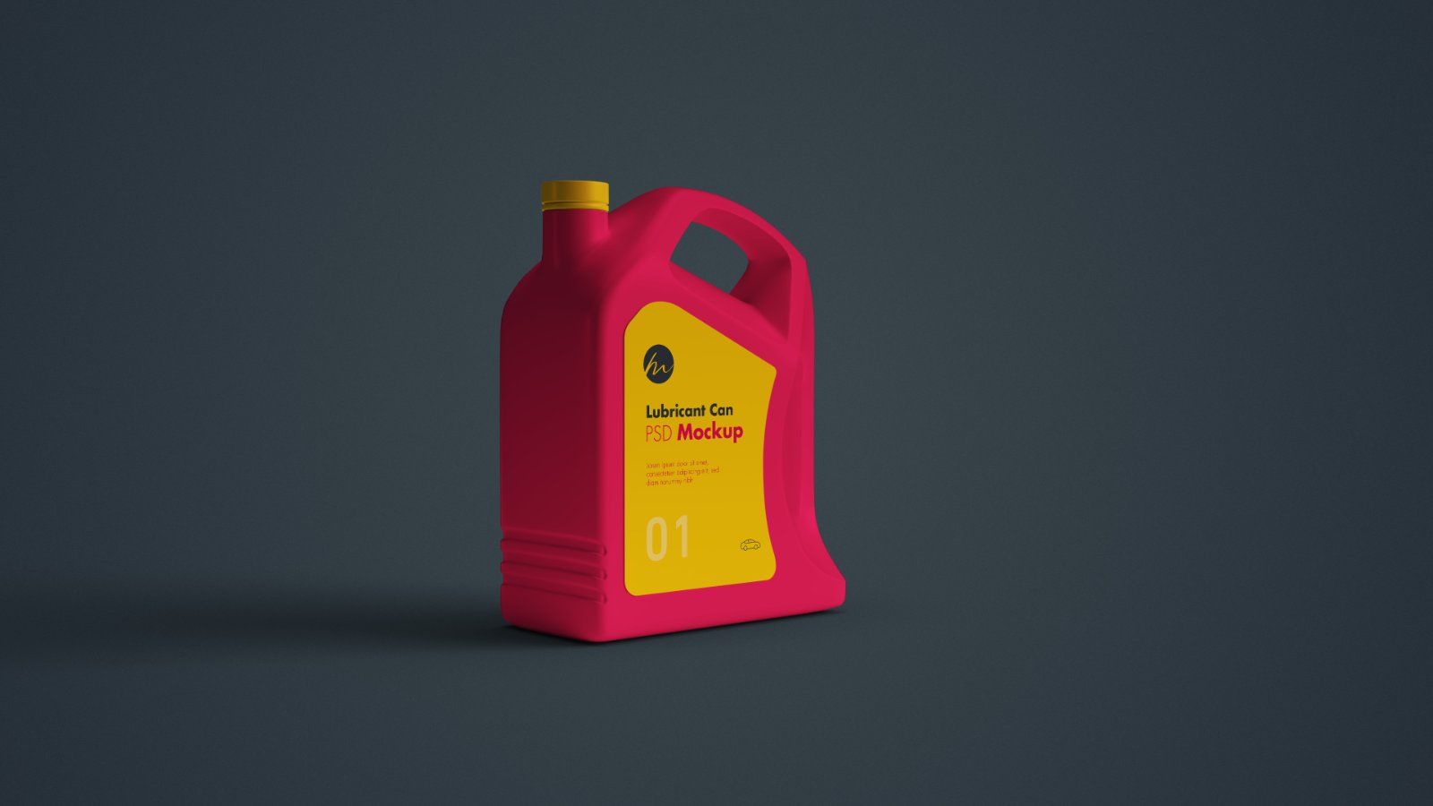 Lubricant Oil Can Mockup – 5 PSD — image 3
