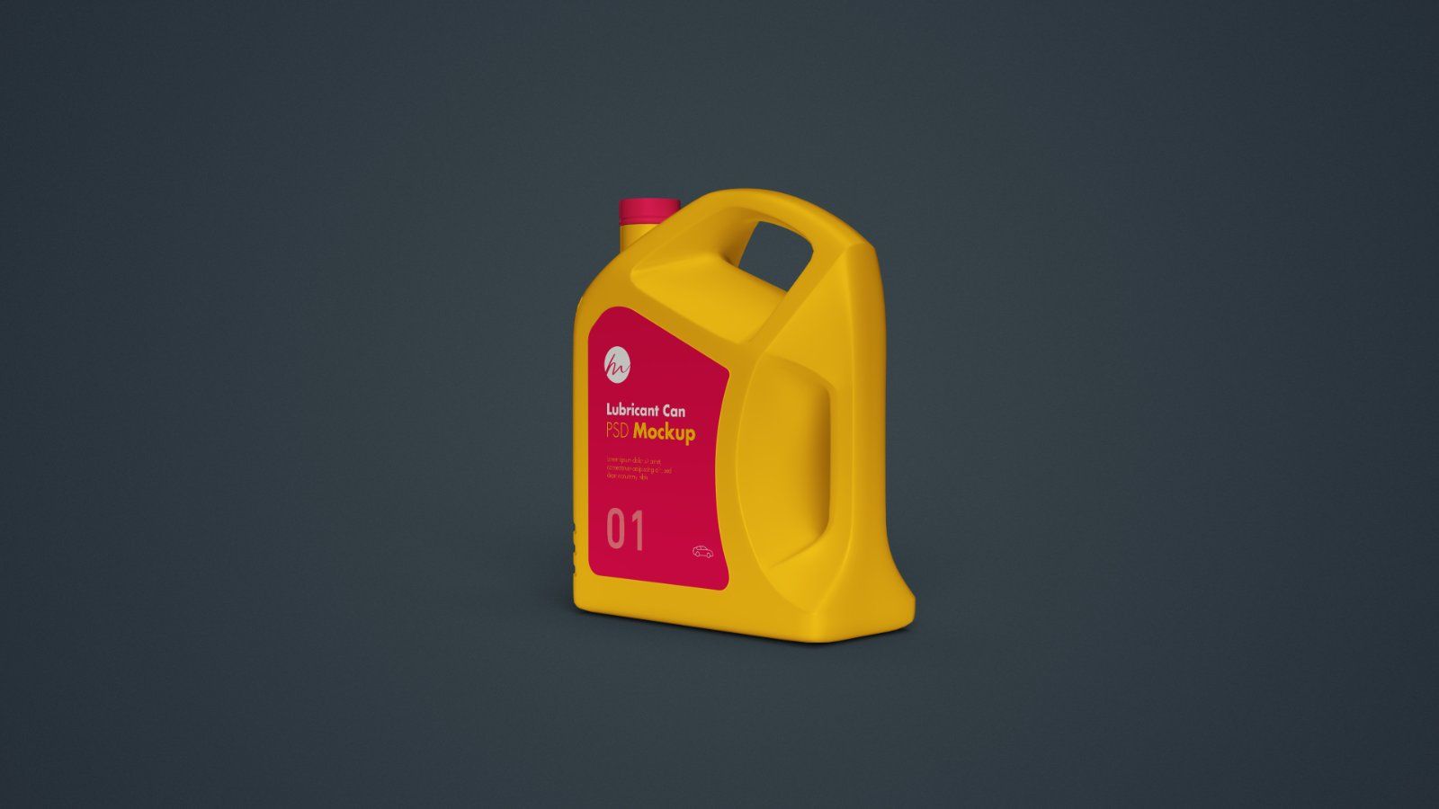 Lubricant Oil Can Mockup – 5 PSD — image 4