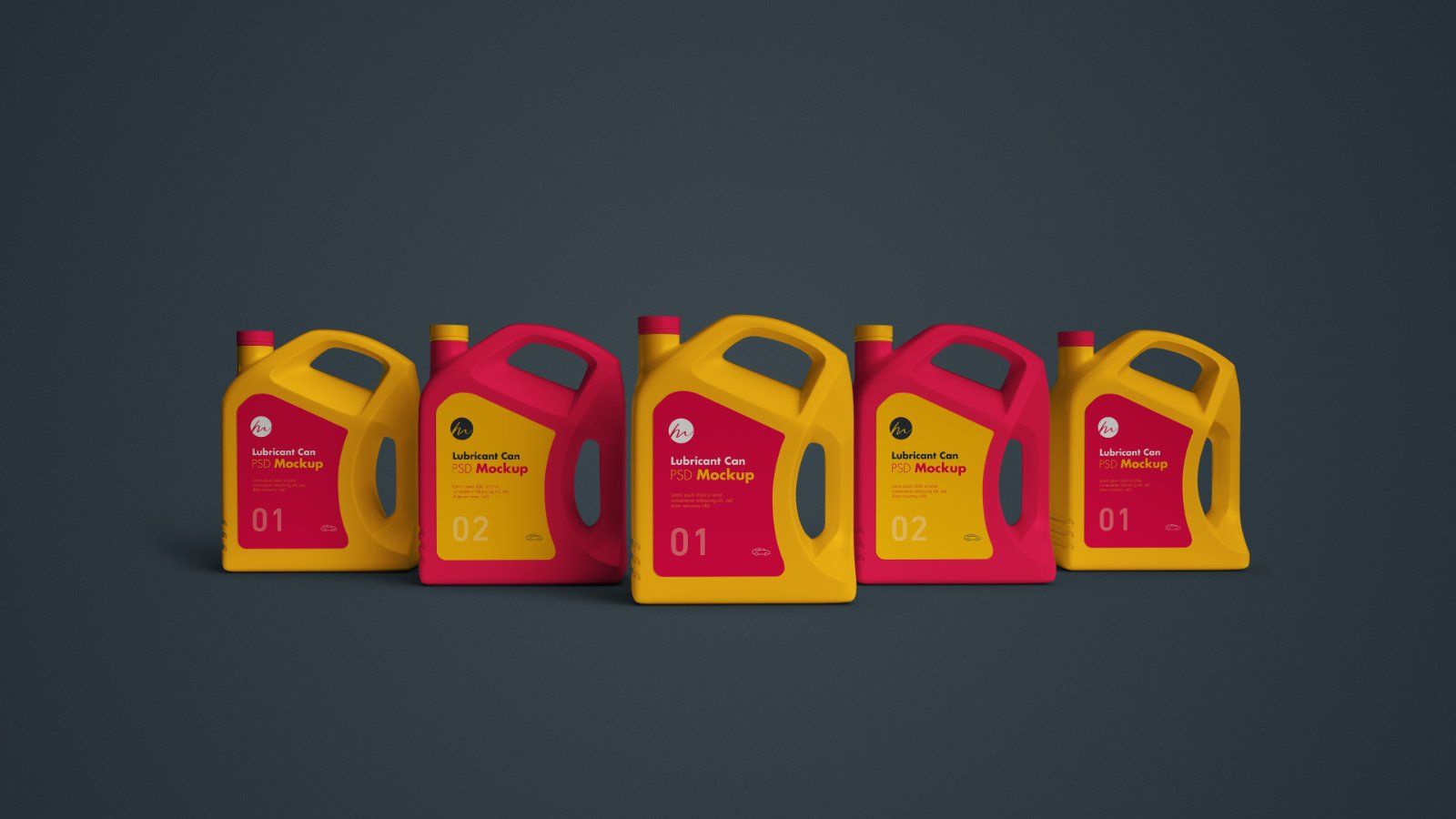 Lubricant Oil Can Mockup – 5 PSD — image 6