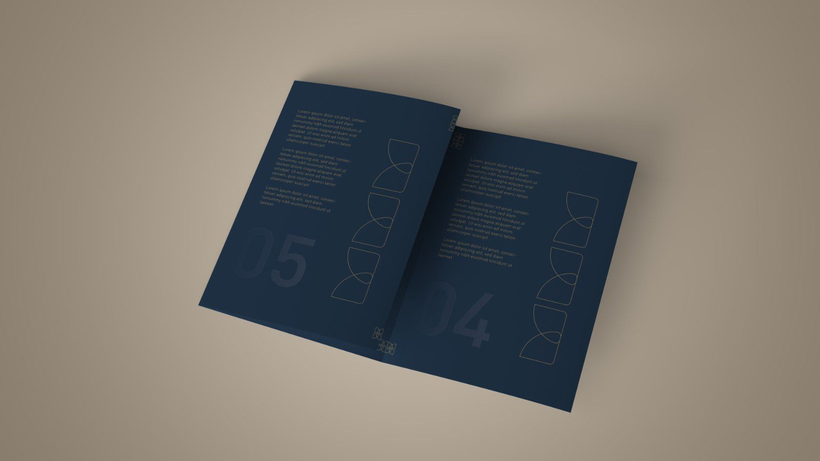 A4 Tri Fold Brochure Mockup – 5 PSD Files, 3 Folded Flyer & Print Branding Mockup — image 5