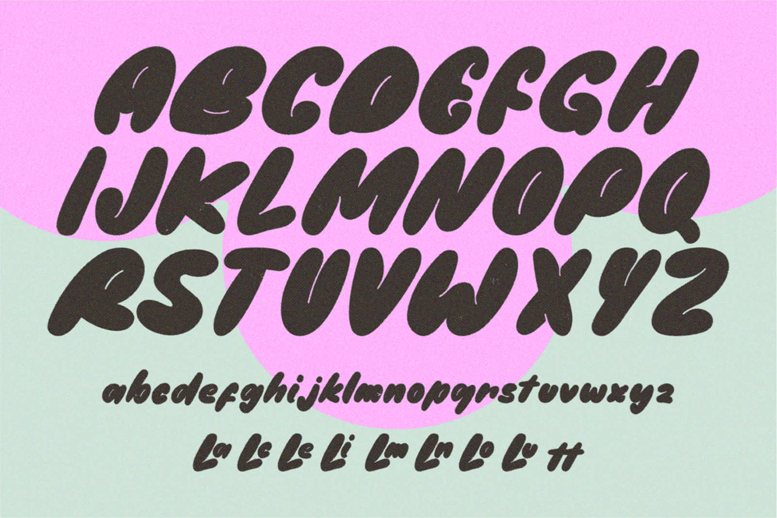Abromies - Bold Fat Bubble Logo Branding Font — image 12