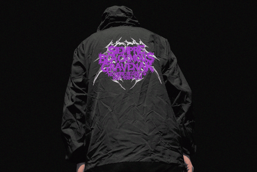 AEGON SHADOW — Hardcore Black Metal Font — image 10