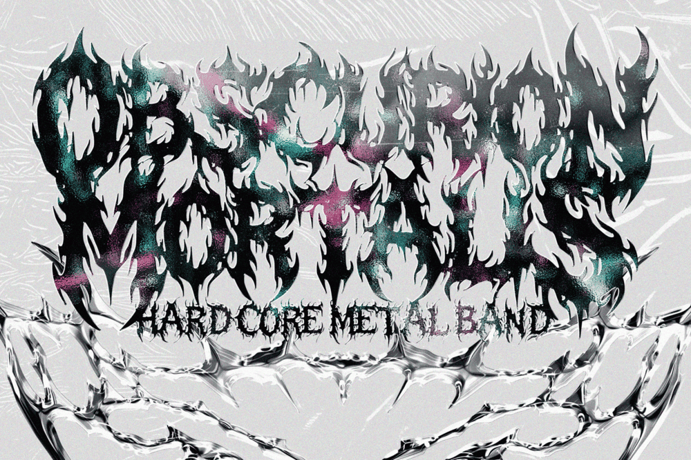 AEGON SHADOW — Hardcore Black Metal Font — image 2