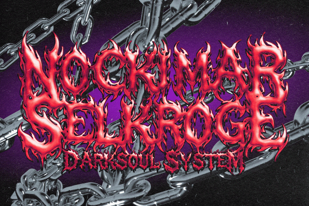 AEGON SHADOW — Hardcore Black Metal Font — image 4