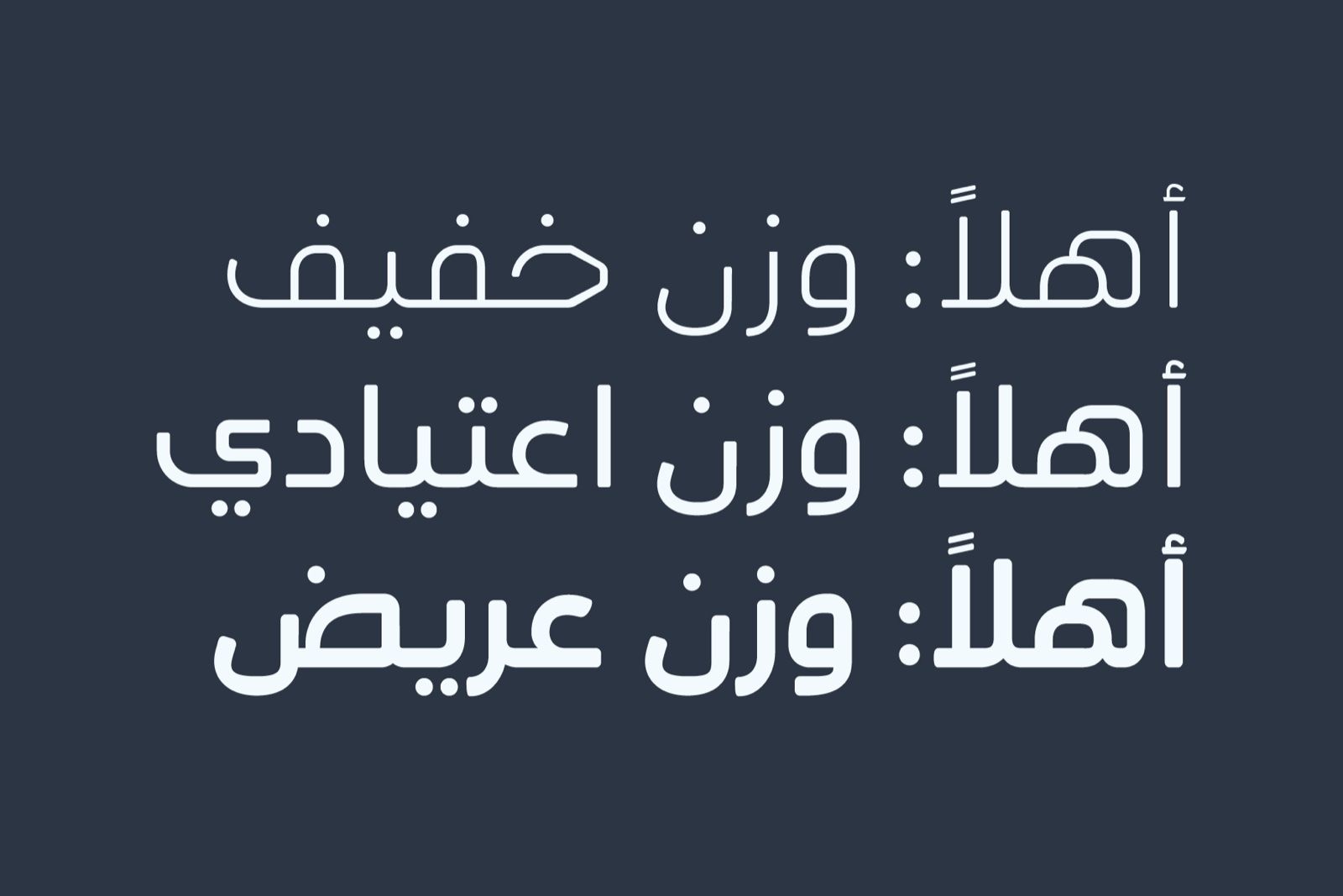 Ahlan - Arabic Font — image 3
