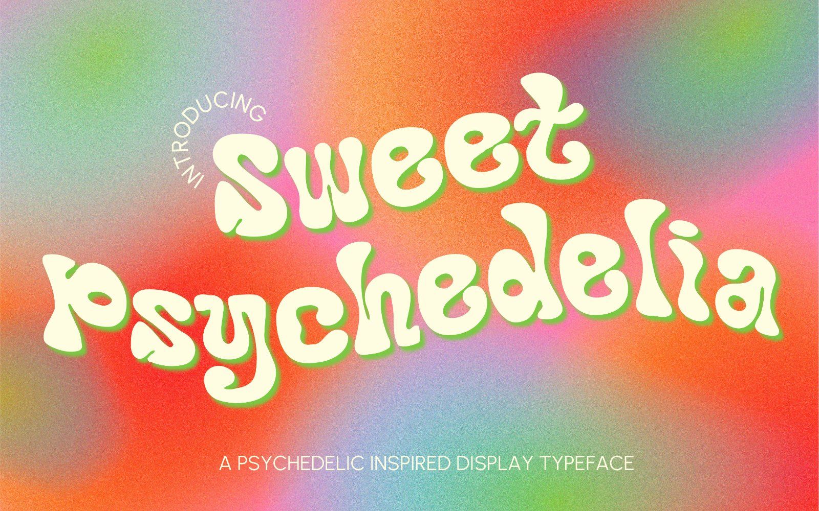Sweet Psychedelia - Psychedelic Font — image 1