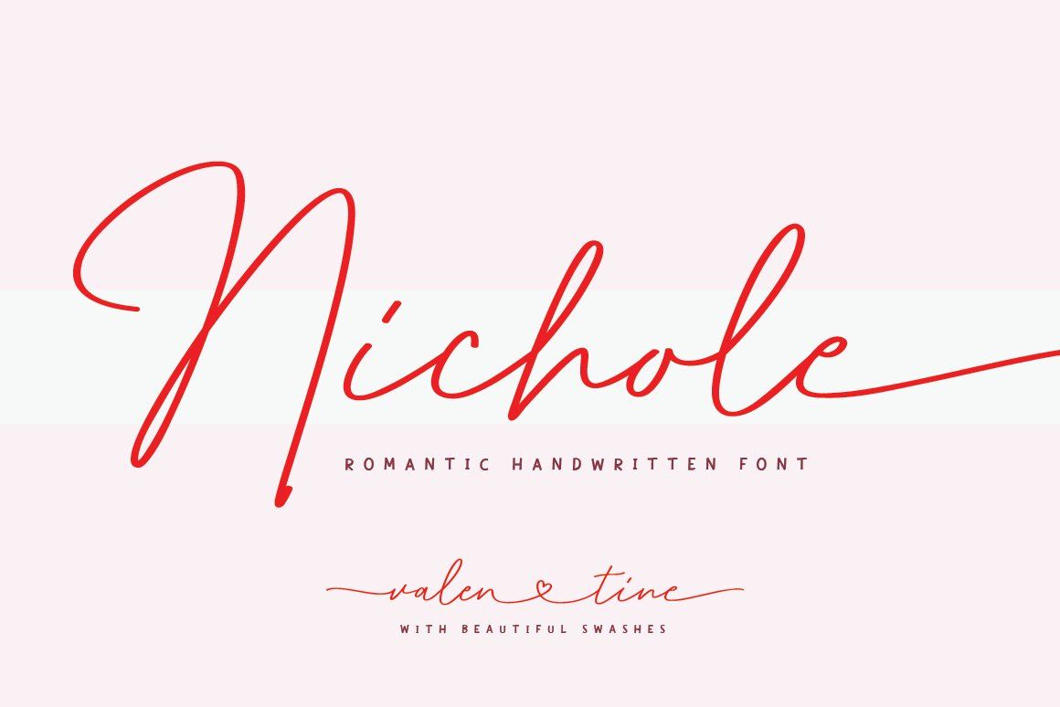 Nichole – Romantic Handwritten Script — image 1