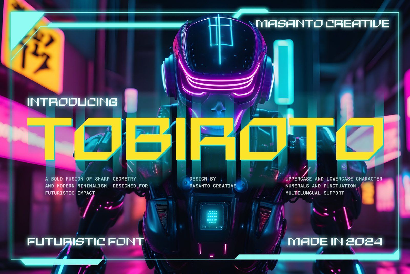 Tobiroto – Futuristic Font — image 1