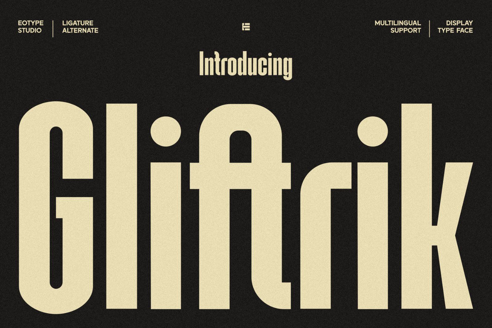 Gliftrik Font — image 1