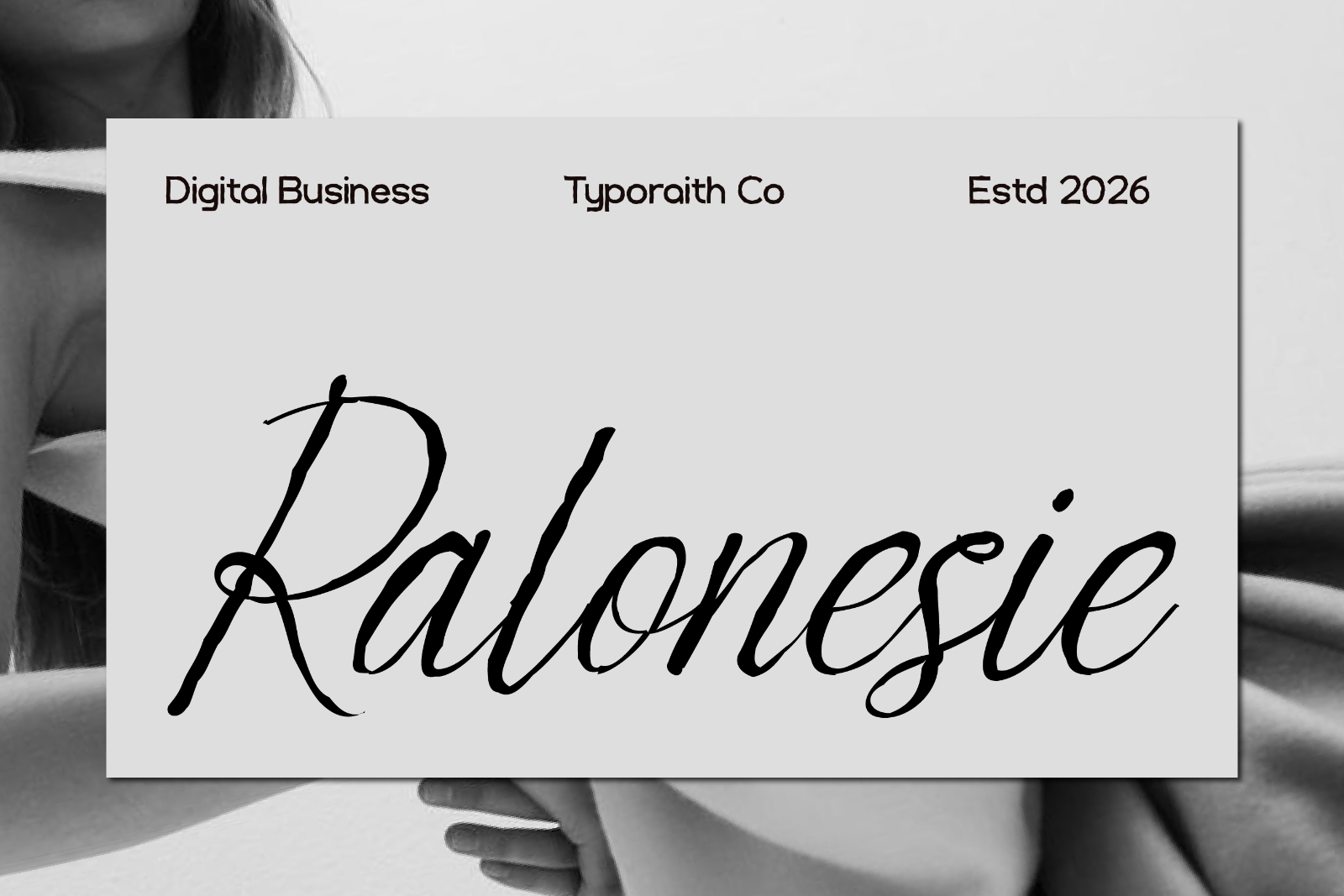 Inkvera | Modern Textured font duo — image 3
