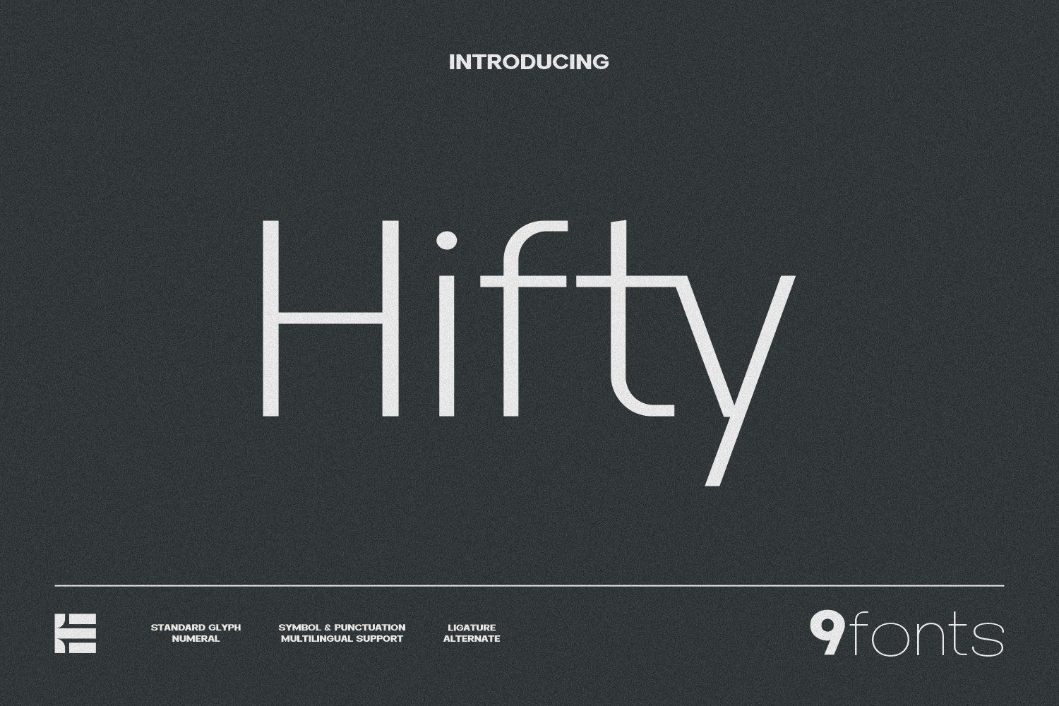 Hifty Family Font — image 1