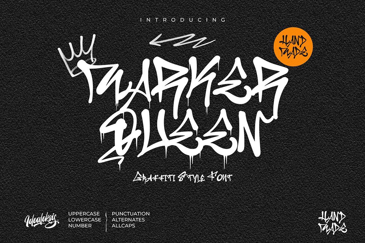 Marker Queen - Graffiti Font — image 1