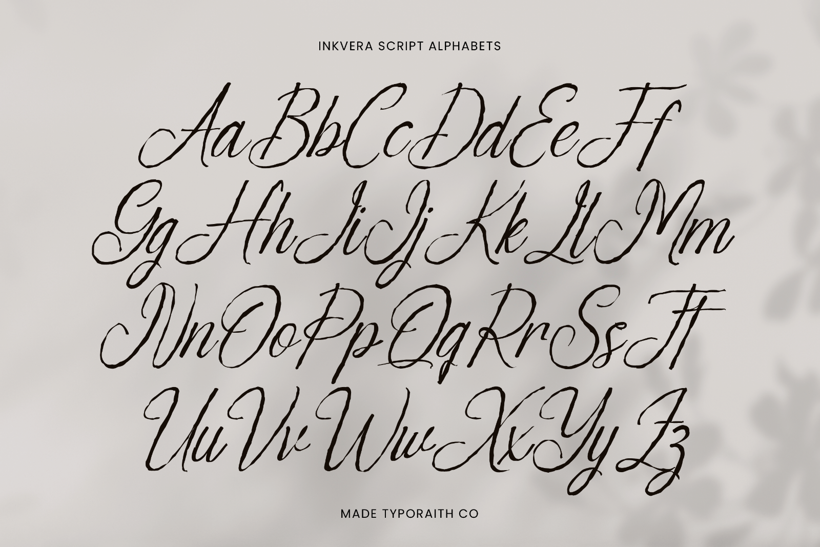 Inkvera | Modern Textured font duo — image 9