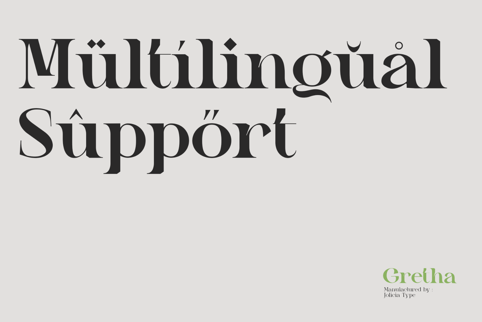 Gretha | Font Family — image 11