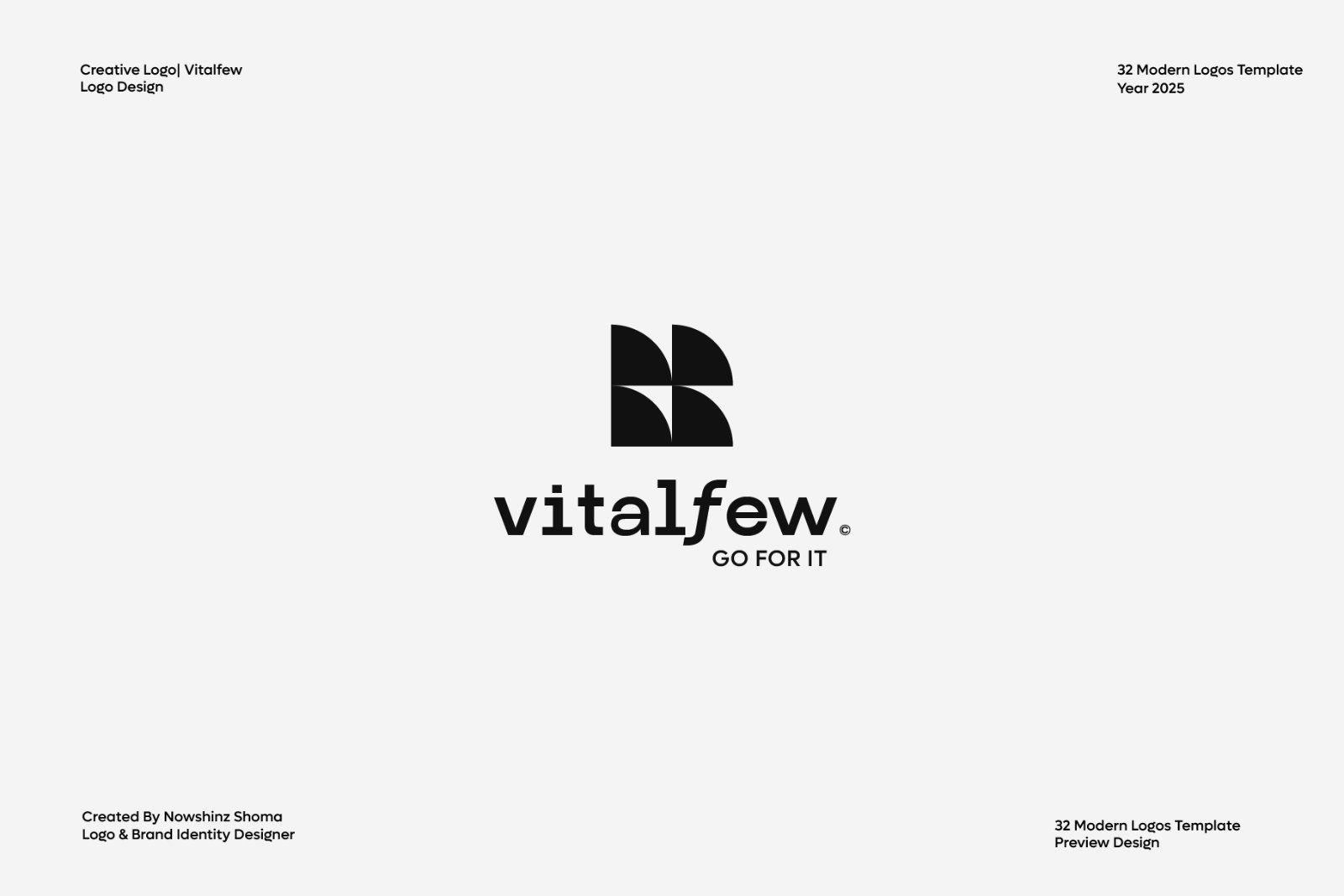 32 Modern Logos Template — image 12