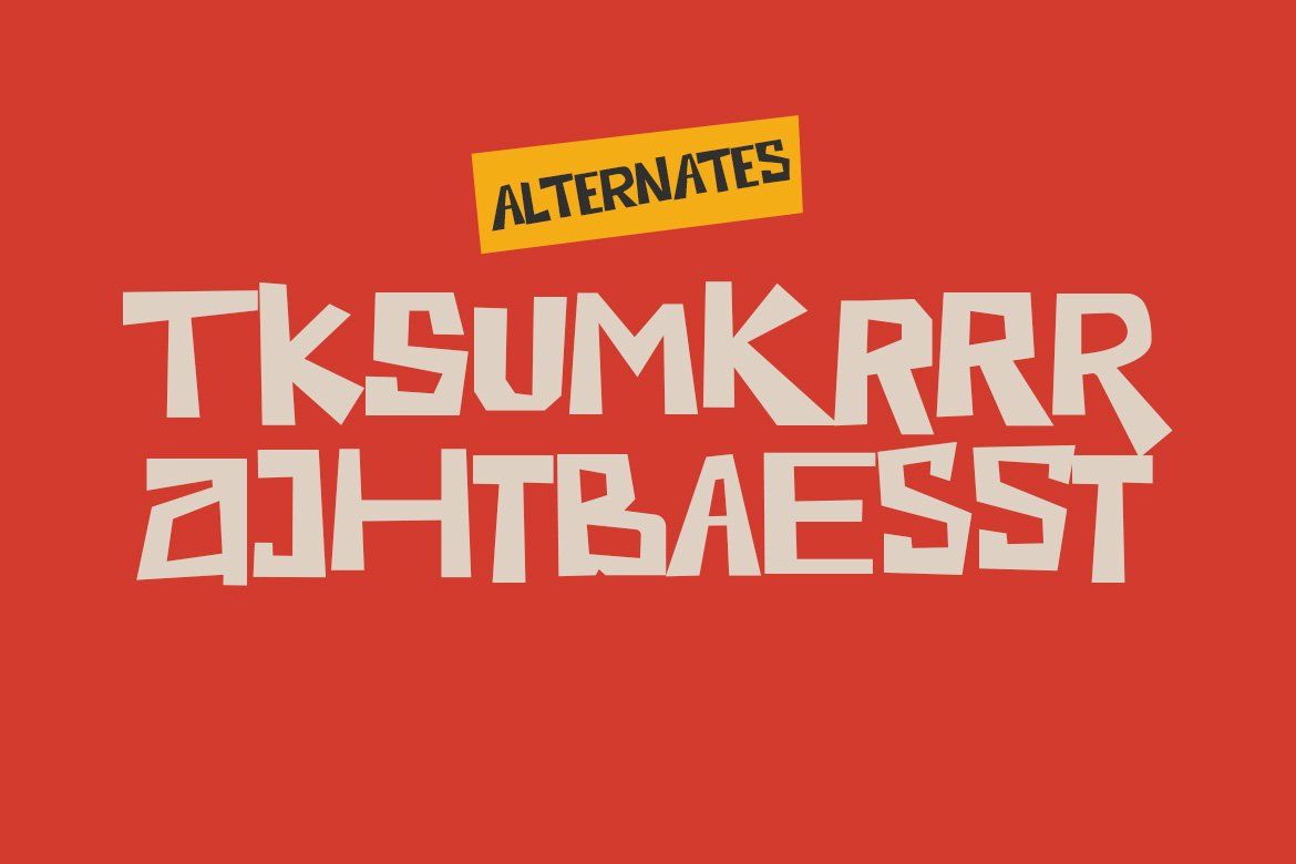 Nek Salma - Playful display font — image 16