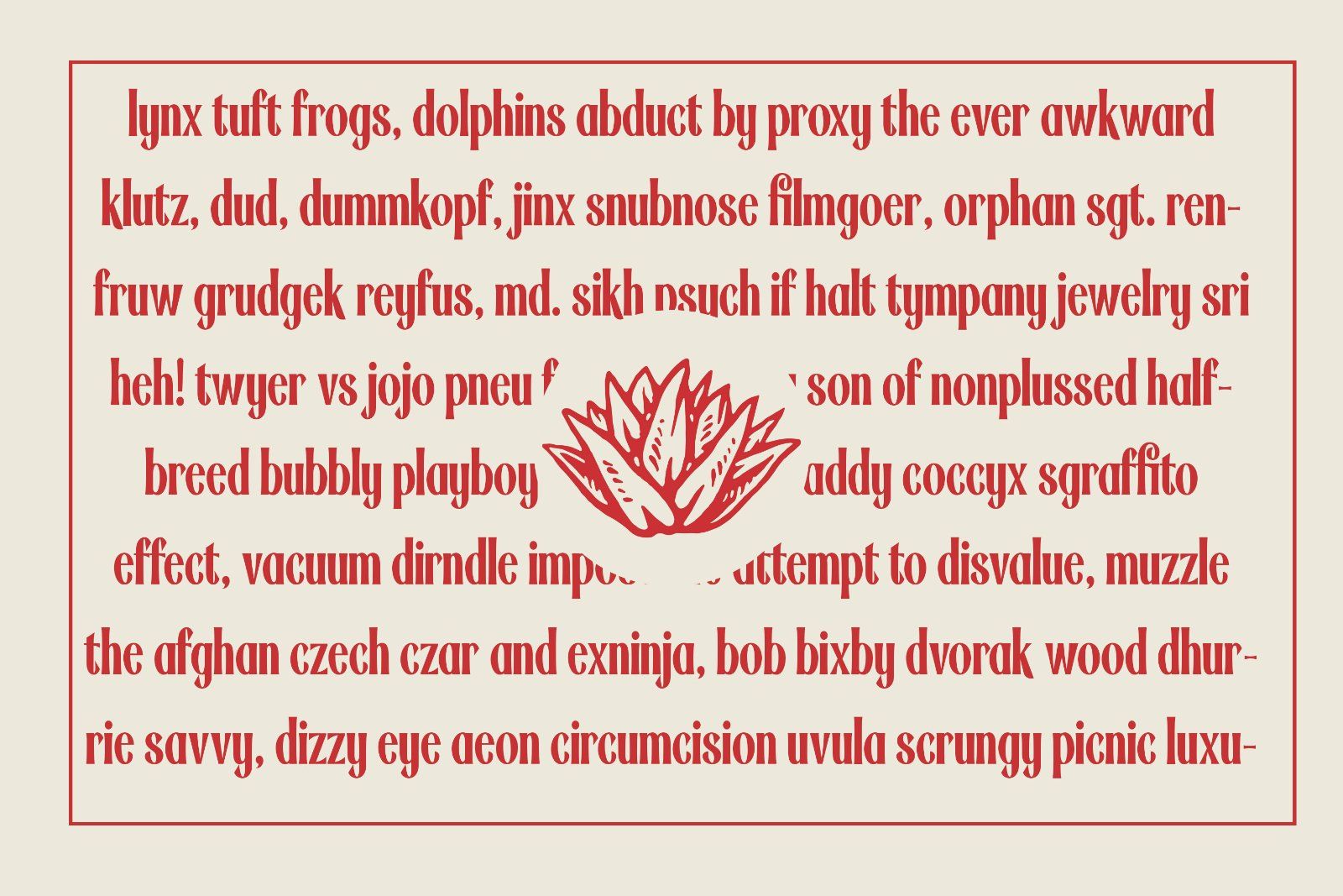 Tranquile | Vintage Display Serif — image 4
