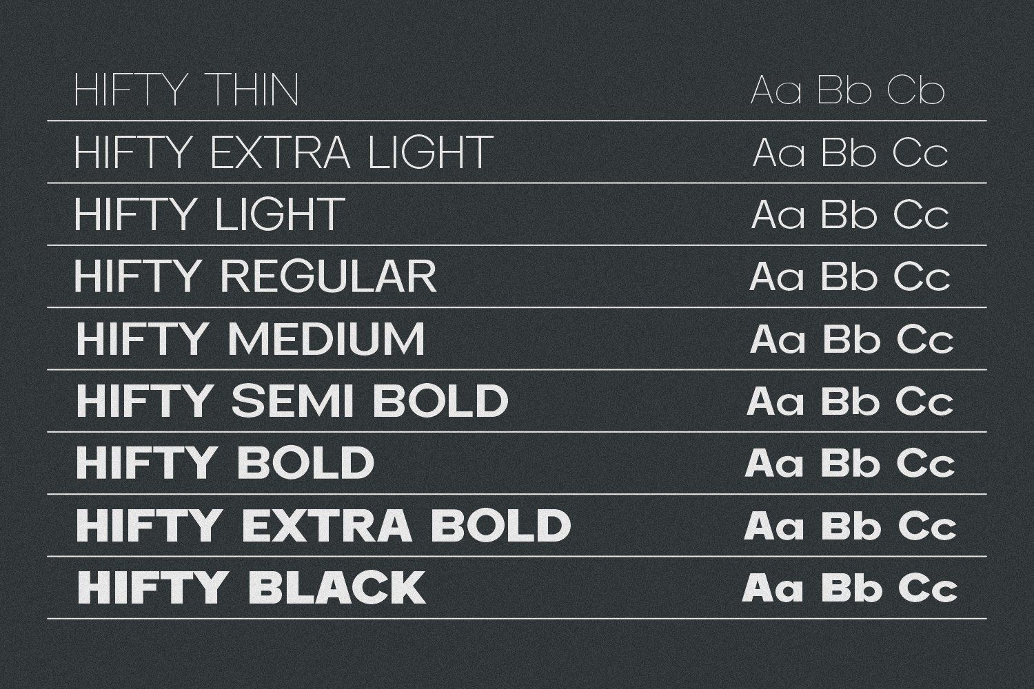 Hifty Family Font — image 3
