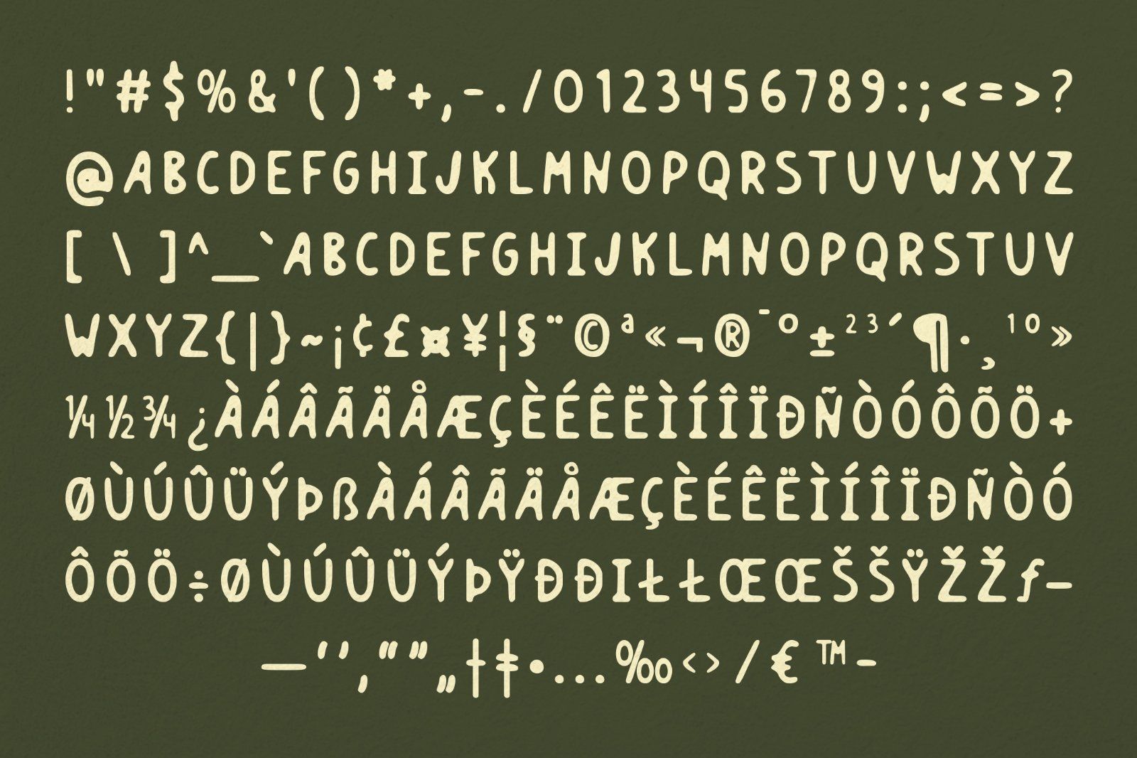 Finest Things – Soft Edged Handcrafted Font — image 4