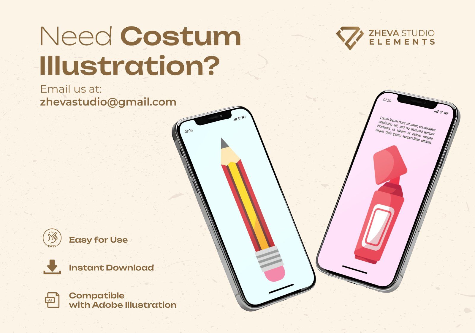 Premium Stationery School Vector Illustration – 20 EPS & PNG Files — image 5