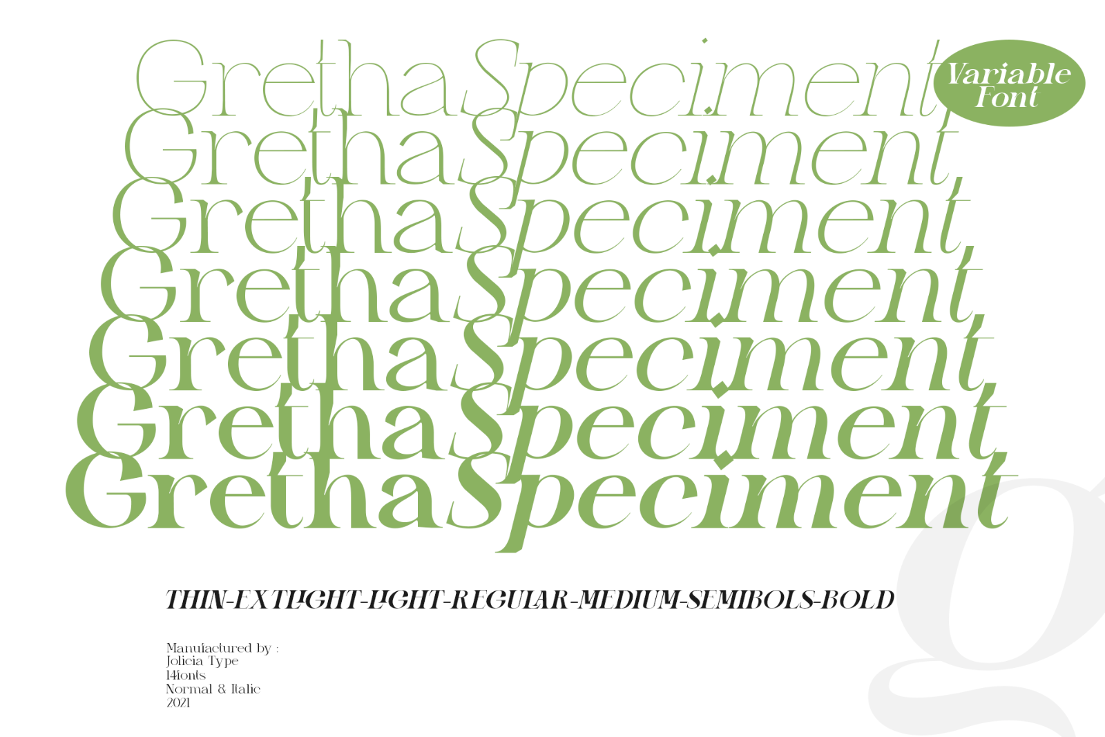 Gretha | Font Family — image 6