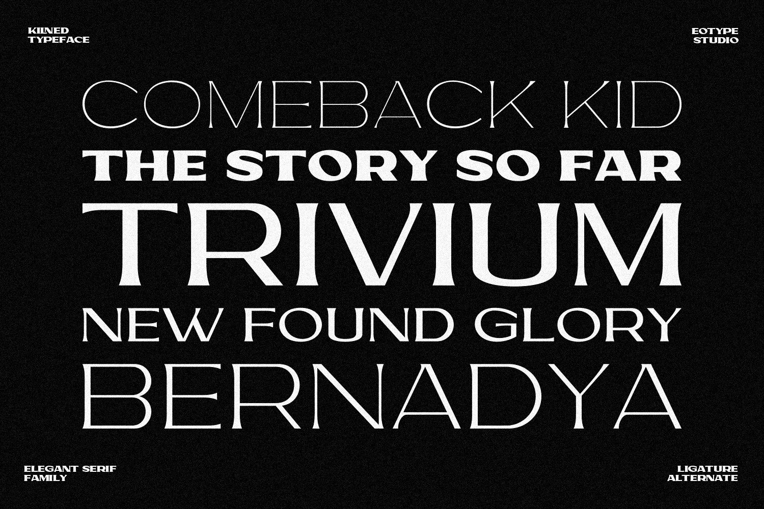 Kilned Family Font — image 6