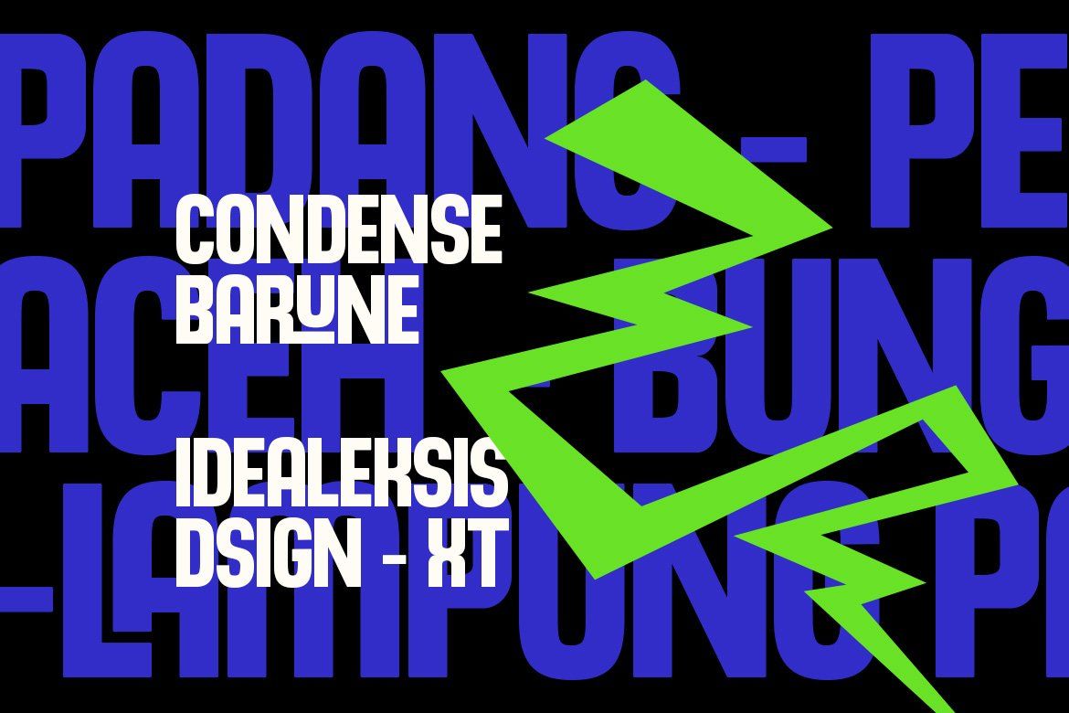 Barune - Condensed Sport Font — image 7