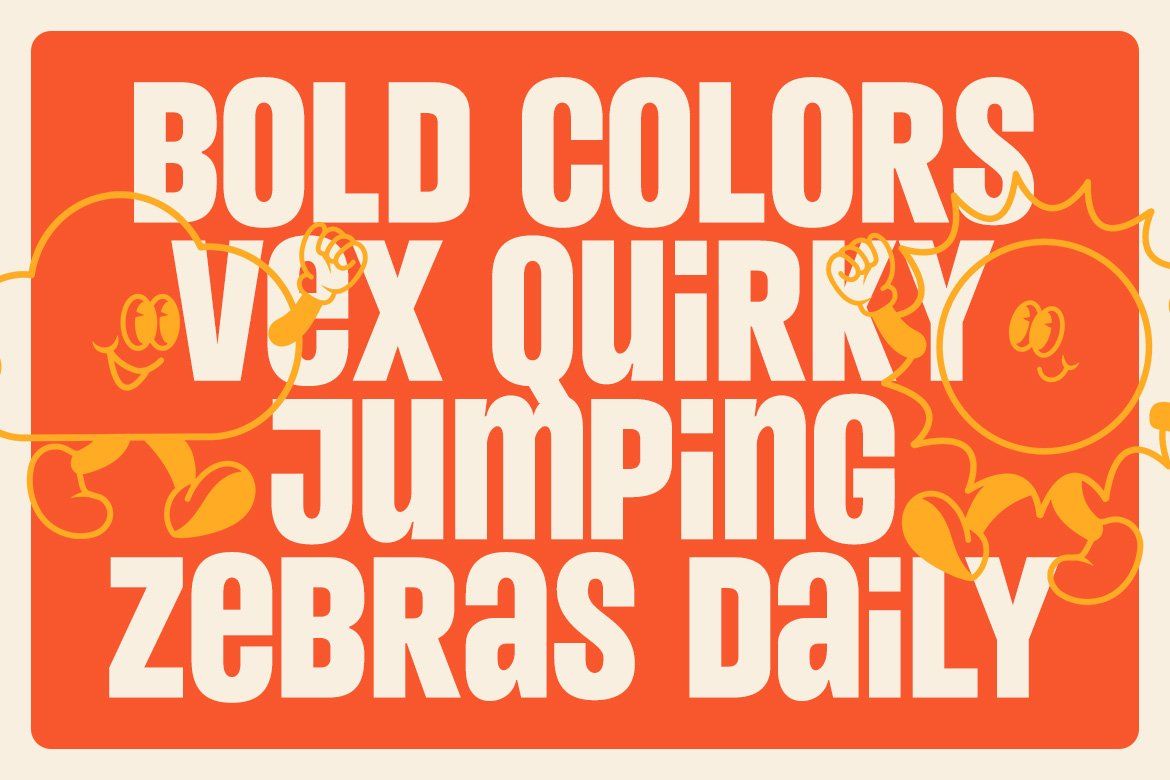 Gravtune – Bold Retro Display Font — image 8