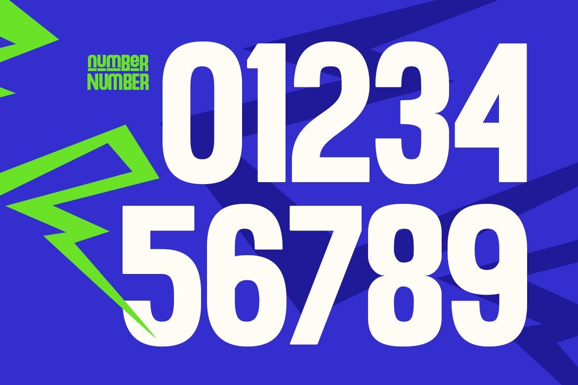 Barune - Condensed Sport Font — image 9
