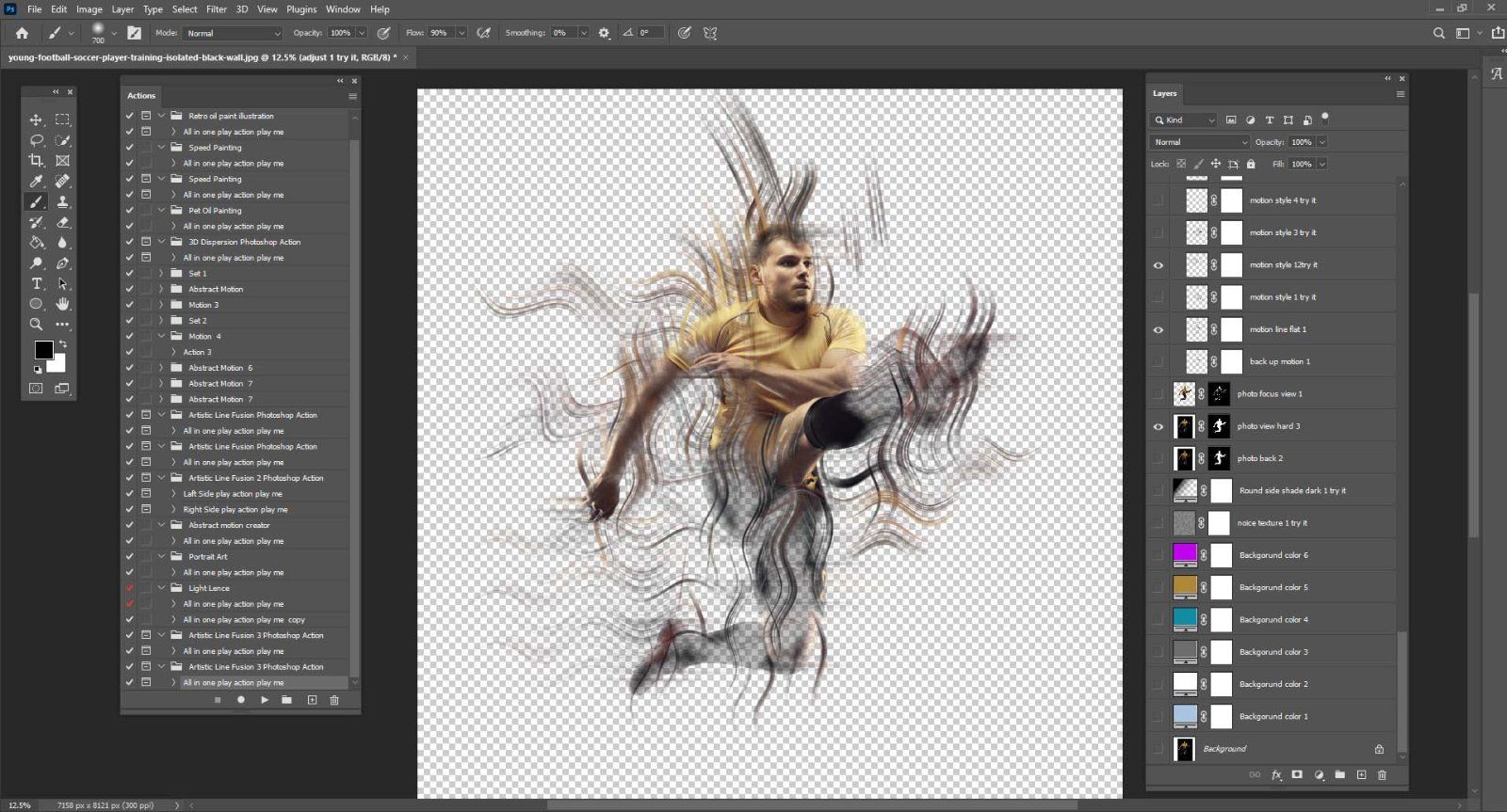 50 Artistic Line Fusion Action — image 9