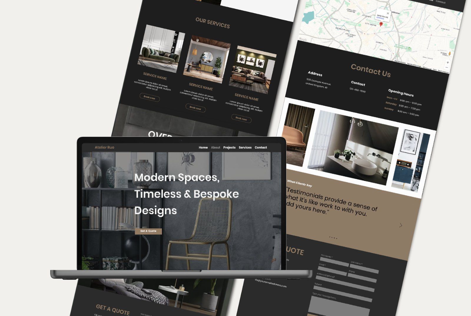 Wix Interior Design Portfolio Website — image 5