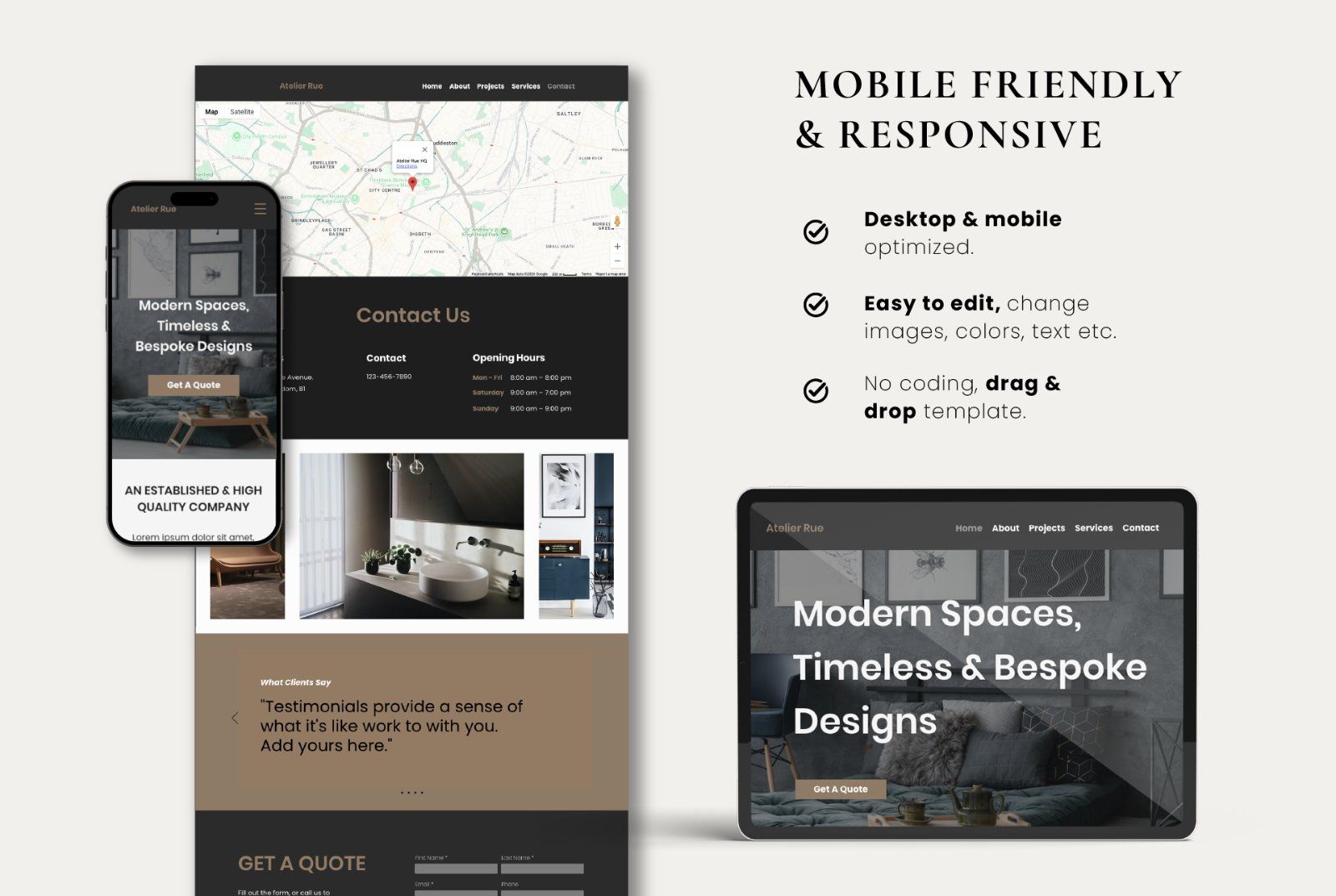 Wix Interior Design Portfolio Website — image 7