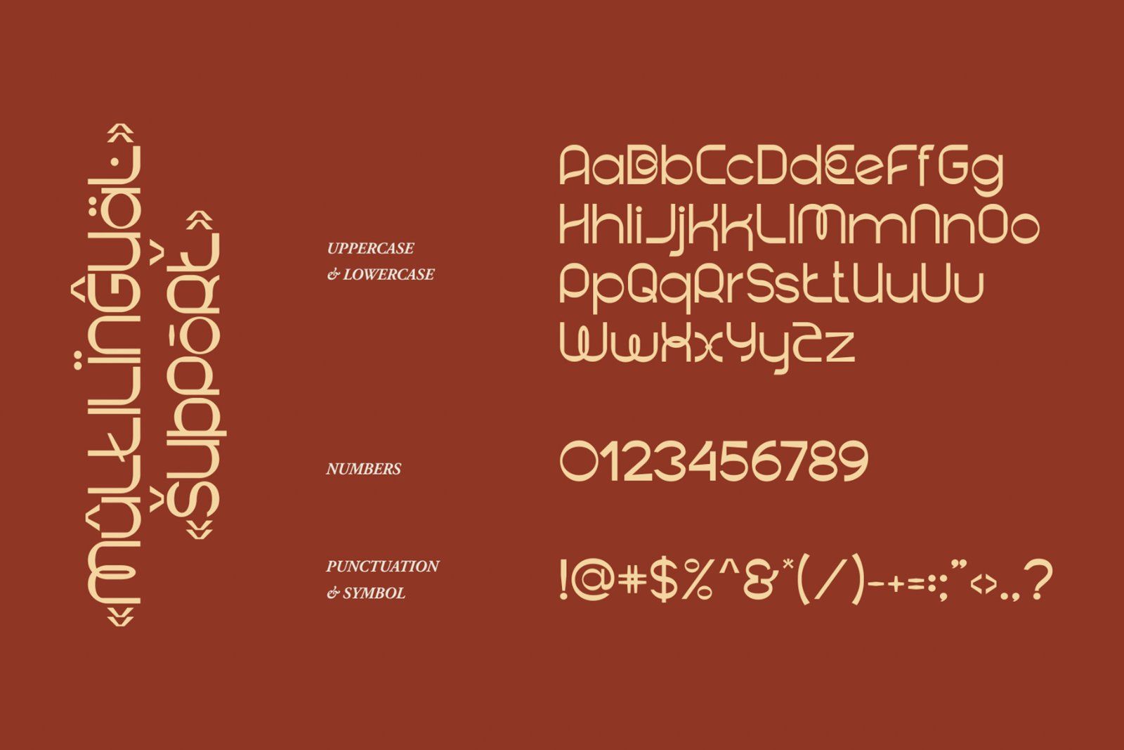 BAKEGO — Unique & Modern Typeface — image 8