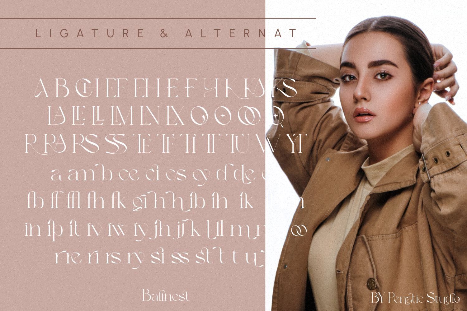 Balinest _ chic modern font — image 10