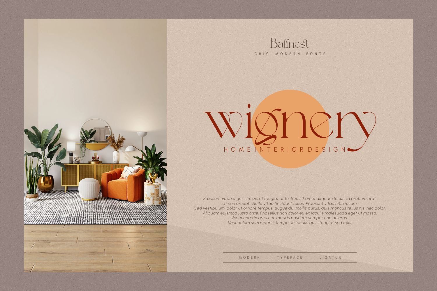 Balinest _ chic modern font — image 6