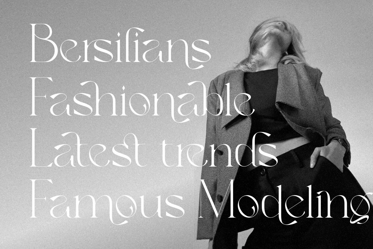Balinest _ chic modern font — image 7