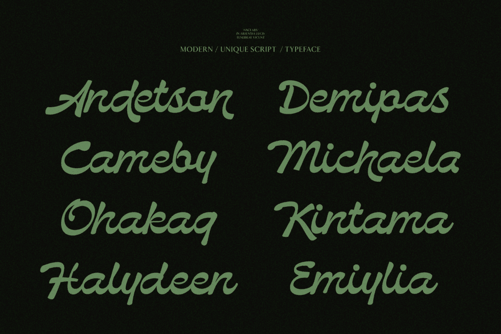 Bendstag — Elegant Script Calligraphy Font — image 11