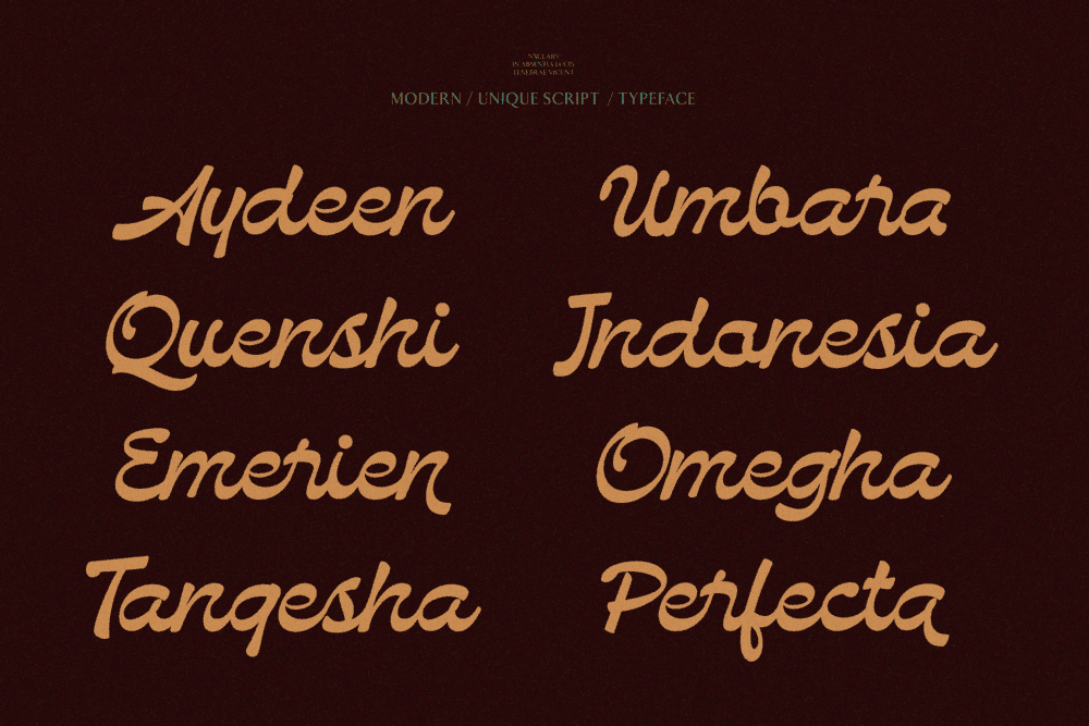 Bendstag — Elegant Script Calligraphy Font — image 2
