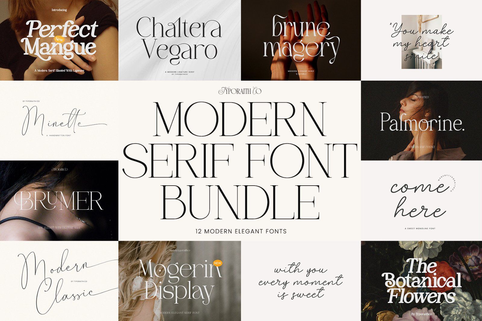 Modern Serif Font Bundle — image 1