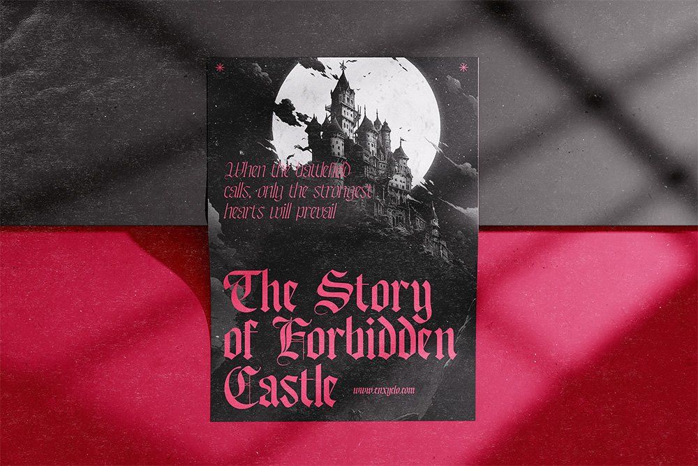 Bageshron Blackletter Font Family — image 19