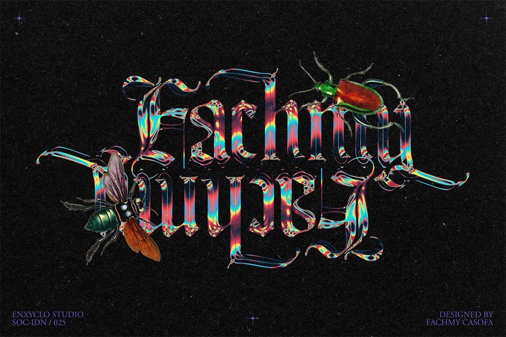 Bageshron Blackletter Font Family — image 4