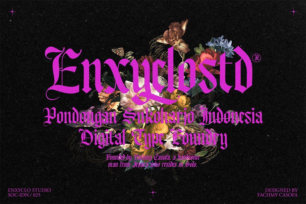 Bageshron Blackletter Font Family — image 5