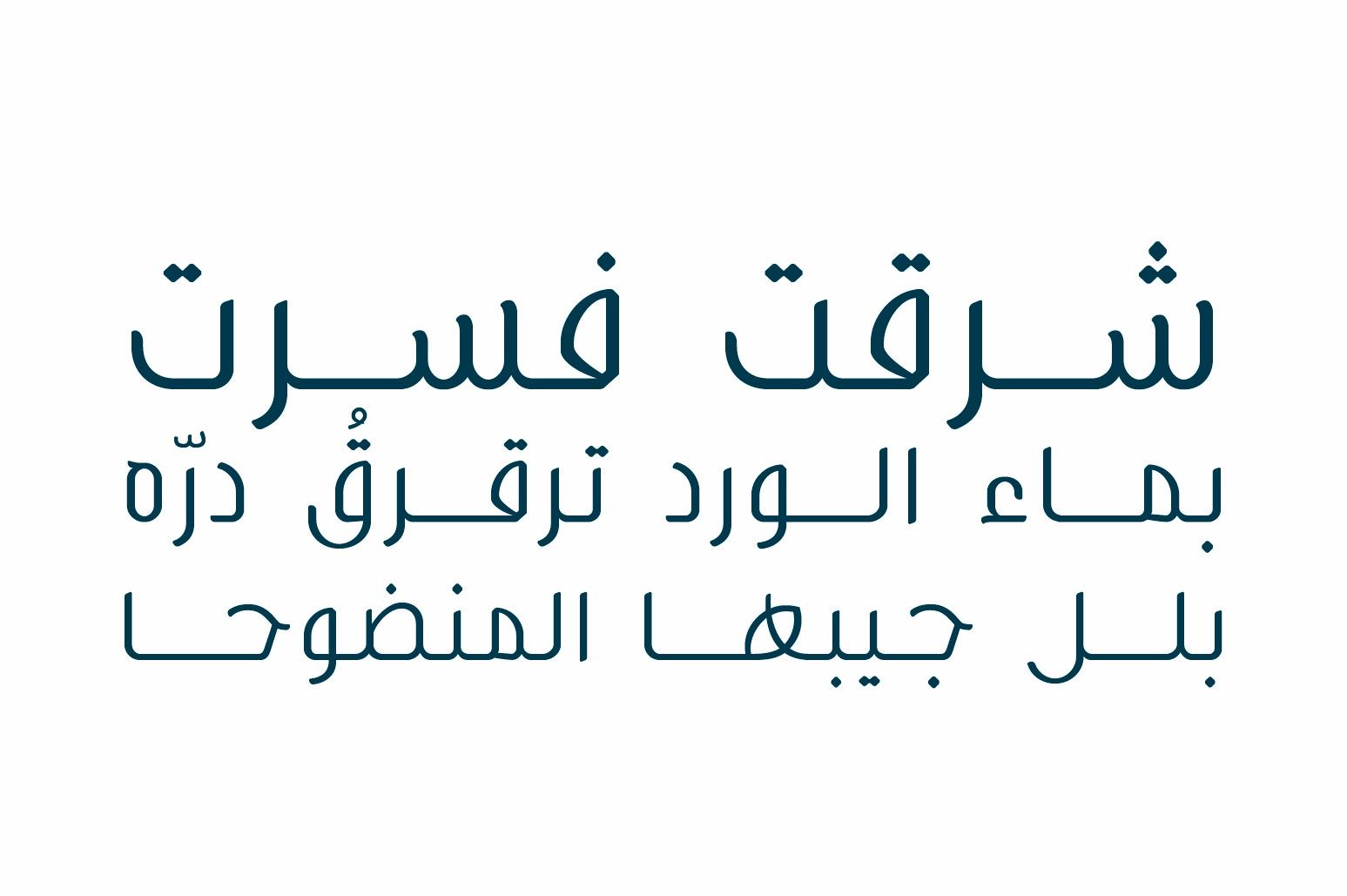 Bareeq - Arabic Font — image 4