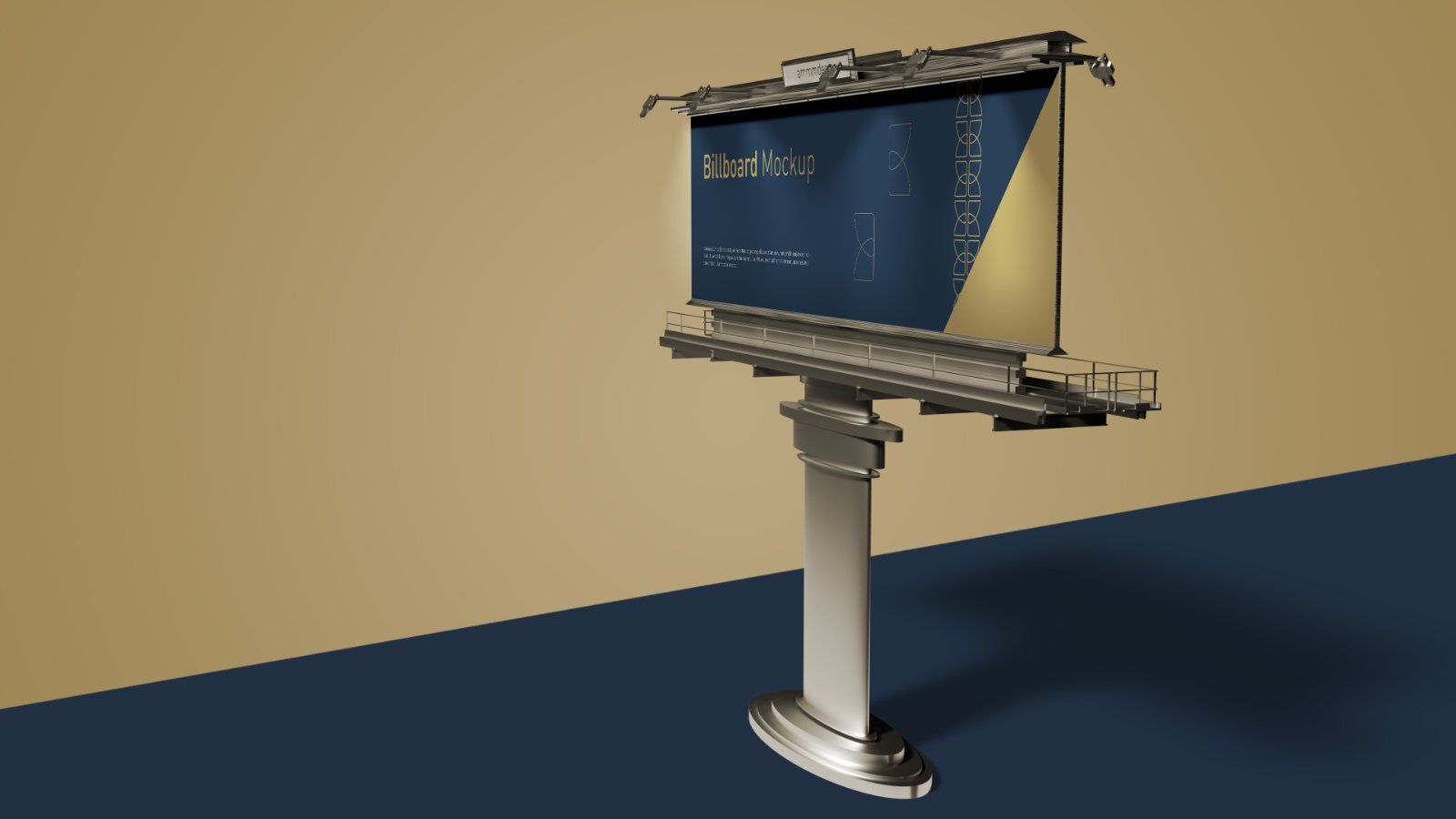 Outdoor Billboard Mockup – Advertising Display Stand, 6 PSD Files — image 7
