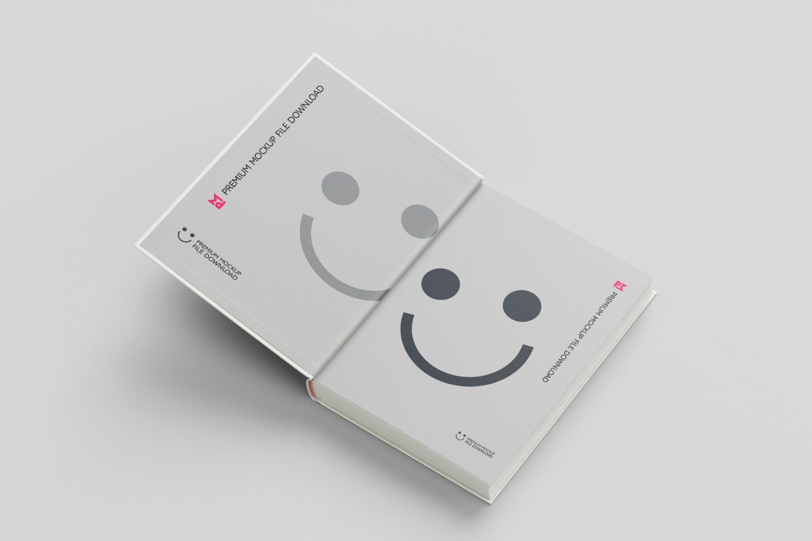 Hardcover book mockup — image 2