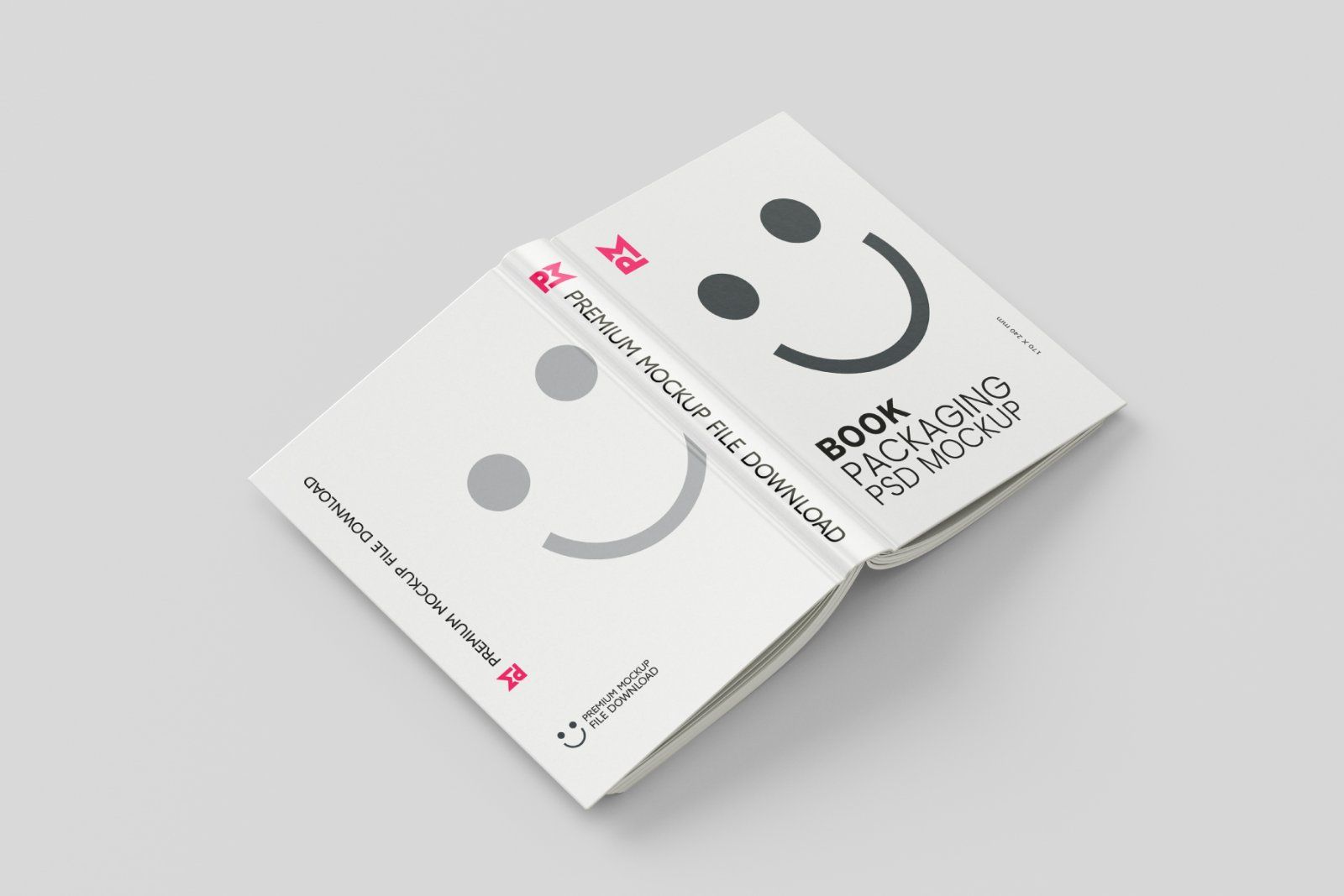 Hardcover book mockup — image 5