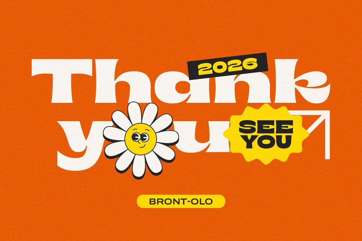Bront-Olo – Retro Groovy Bold Display Font — image 10