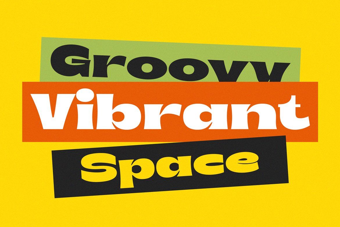 Bront-Olo – Retro Groovy Bold Display Font — image 3