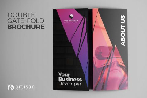 Double Gate fold Brochure
